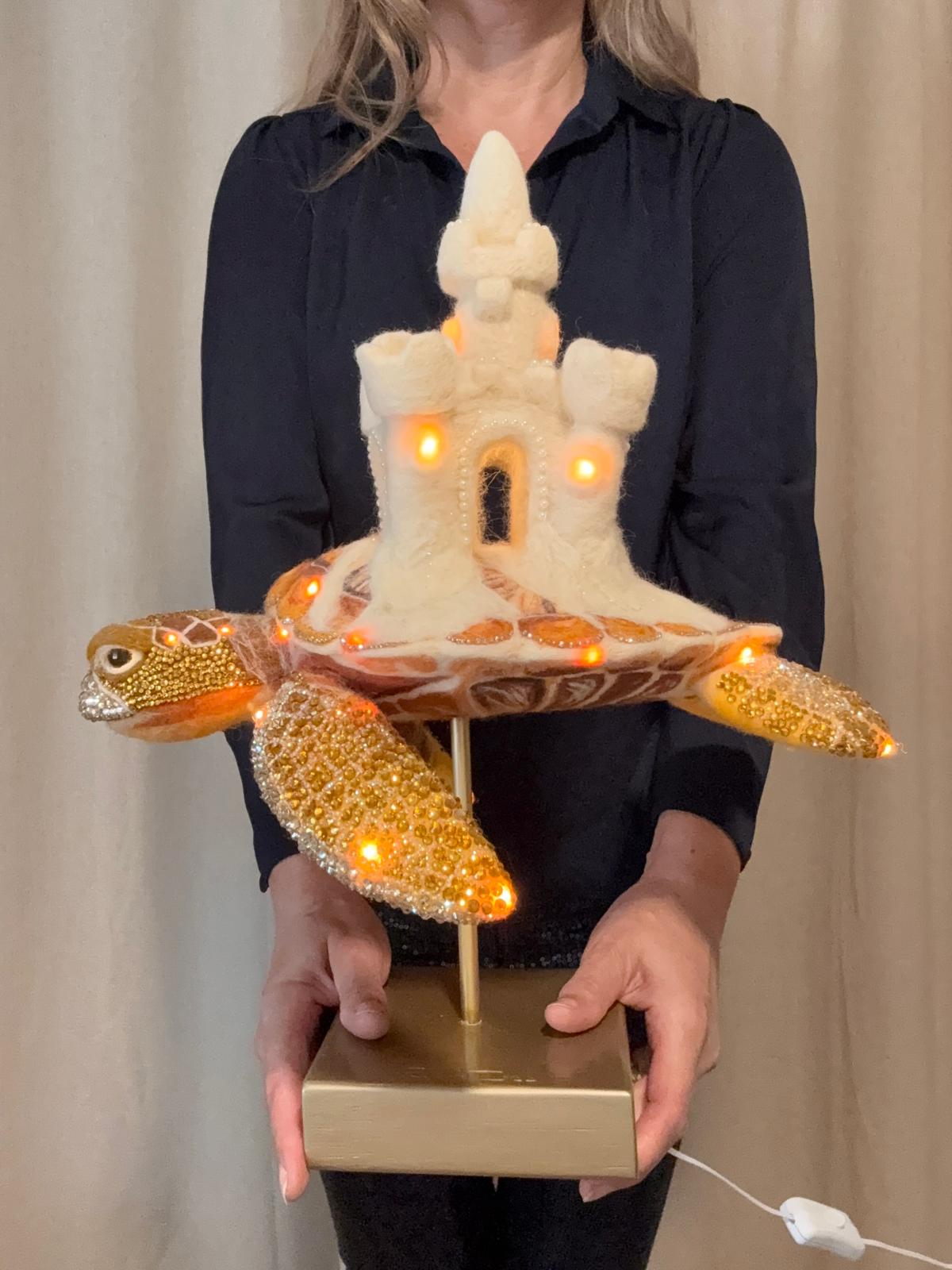 Jewel of the Deep: Sandcastle Sea Turtle (Illuminated Edition)