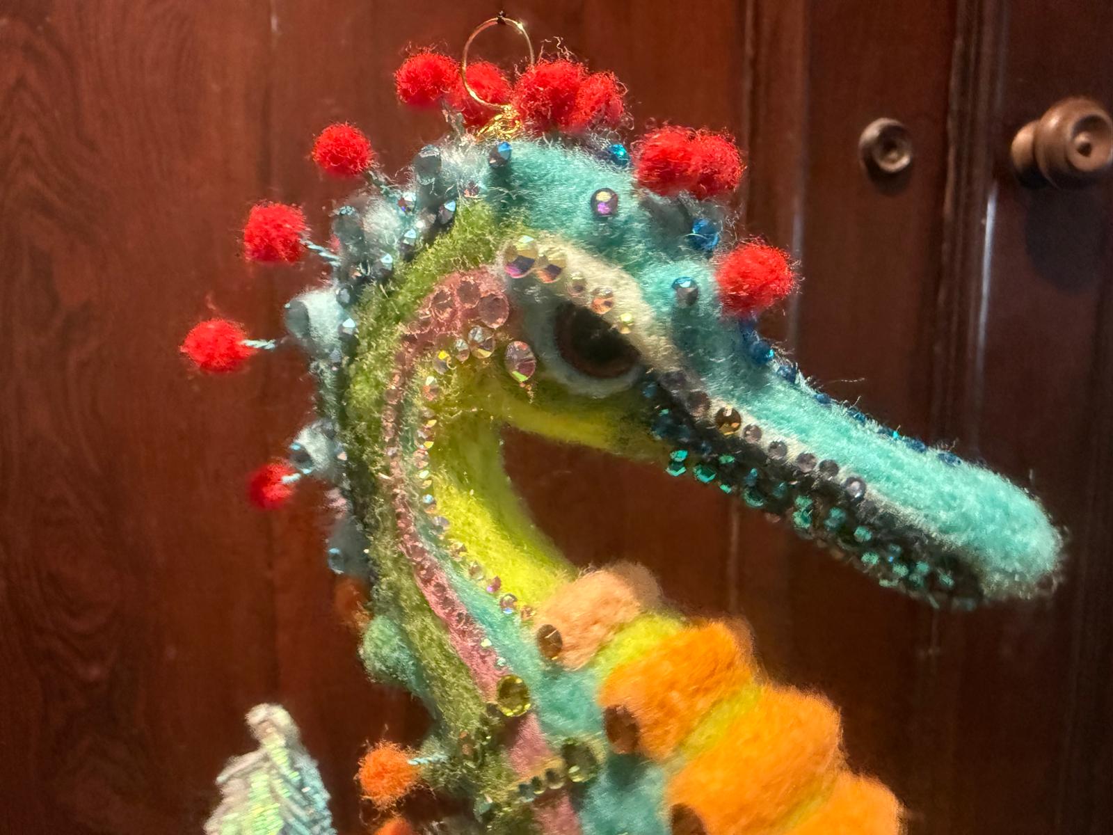 Jewel of the Deep: Enchanted Reef Seahorse