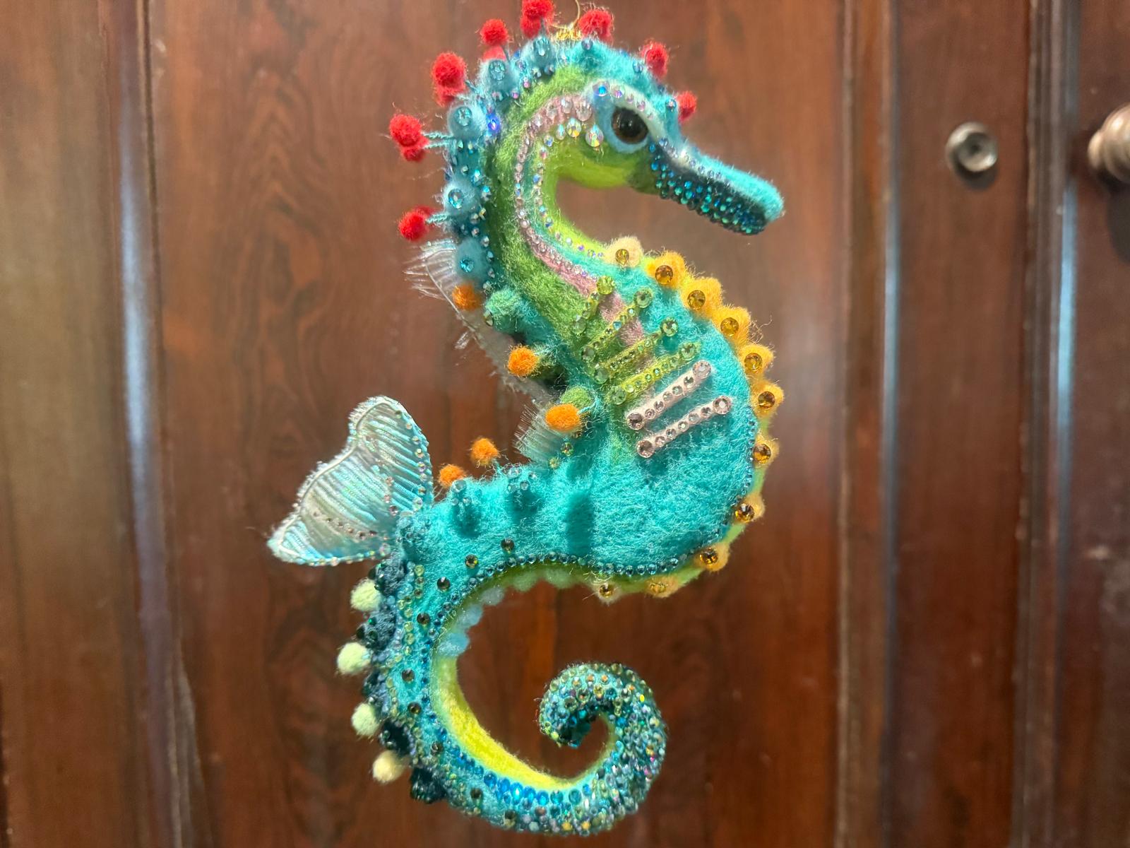 Jewel of the Deep: Enchanted Reef Seahorse