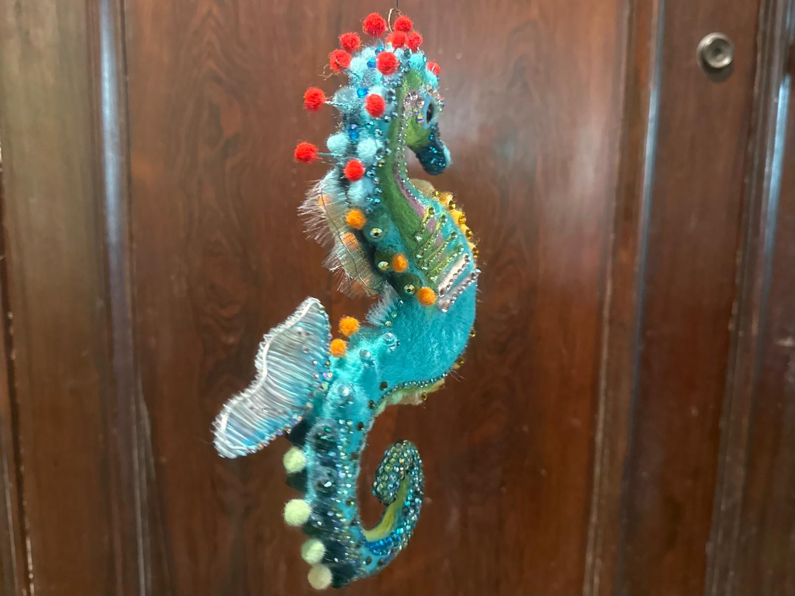 Jewel of the Deep: Enchanted Reef Seahorse