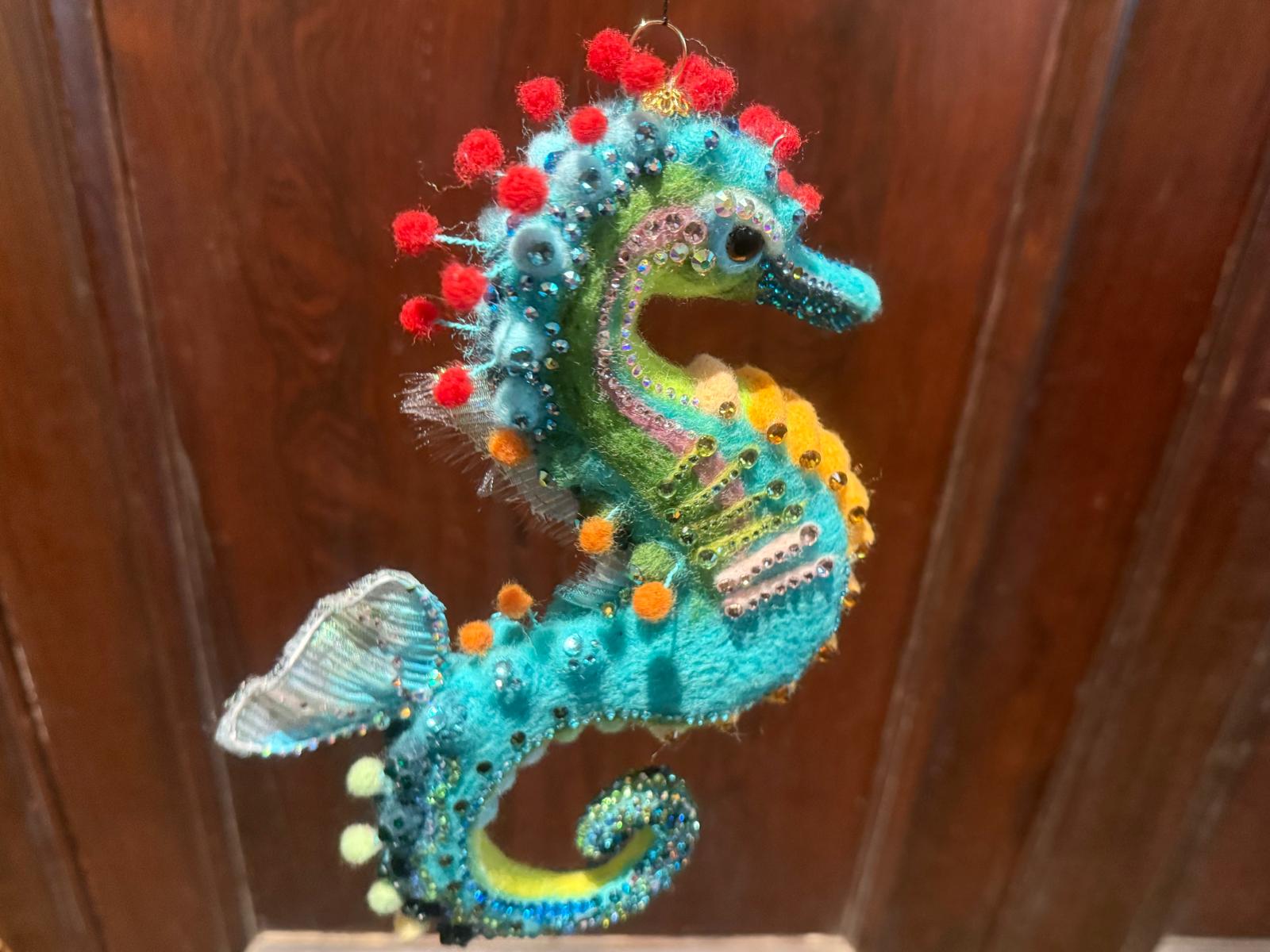 Jewel of the Deep: Enchanted Reef Seahorse