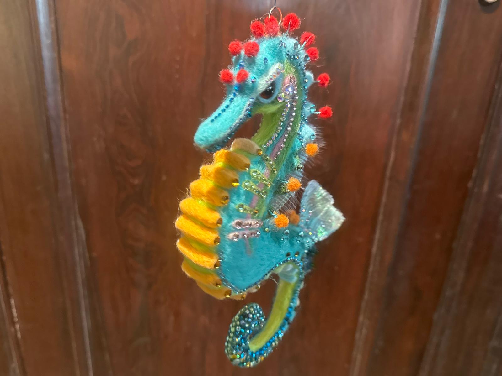 Jewel of the Deep: Enchanted Reef Seahorse