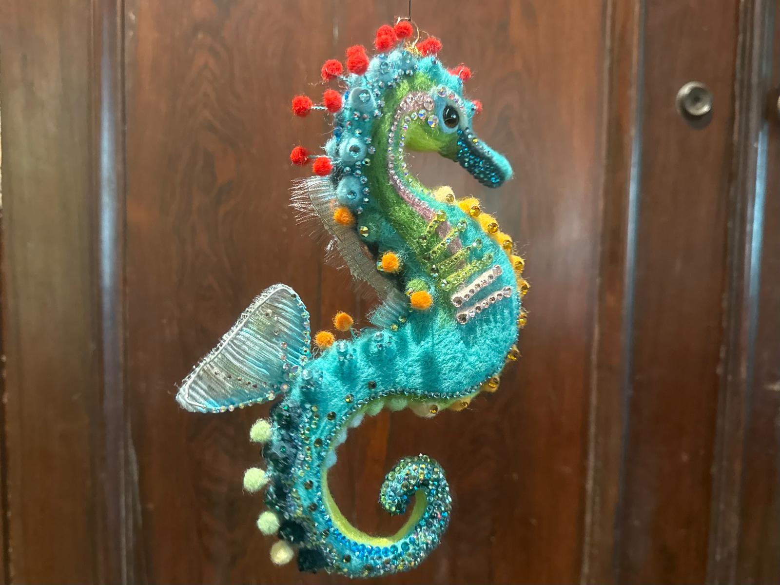 Jewel of the Deep: Enchanted Reef Seahorse