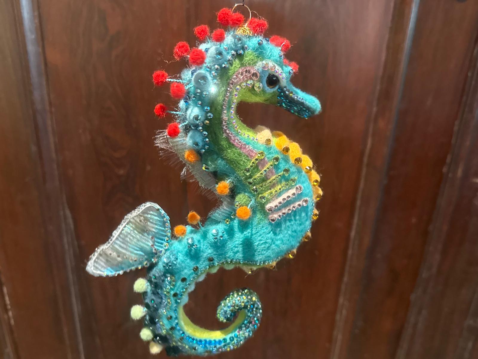 Jewel of the Deep: Enchanted Reef Seahorse