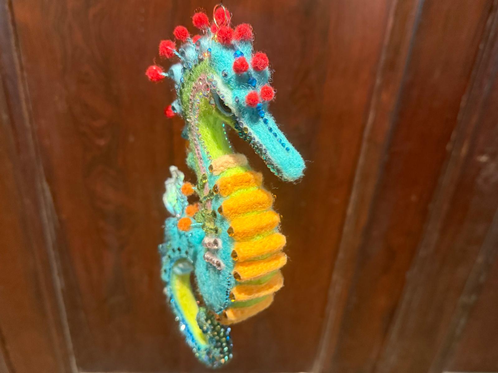 Jewel of the Deep: Enchanted Reef Seahorse
