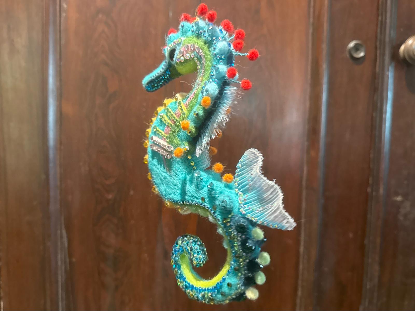 Jewel of the Deep: Enchanted Reef Seahorse