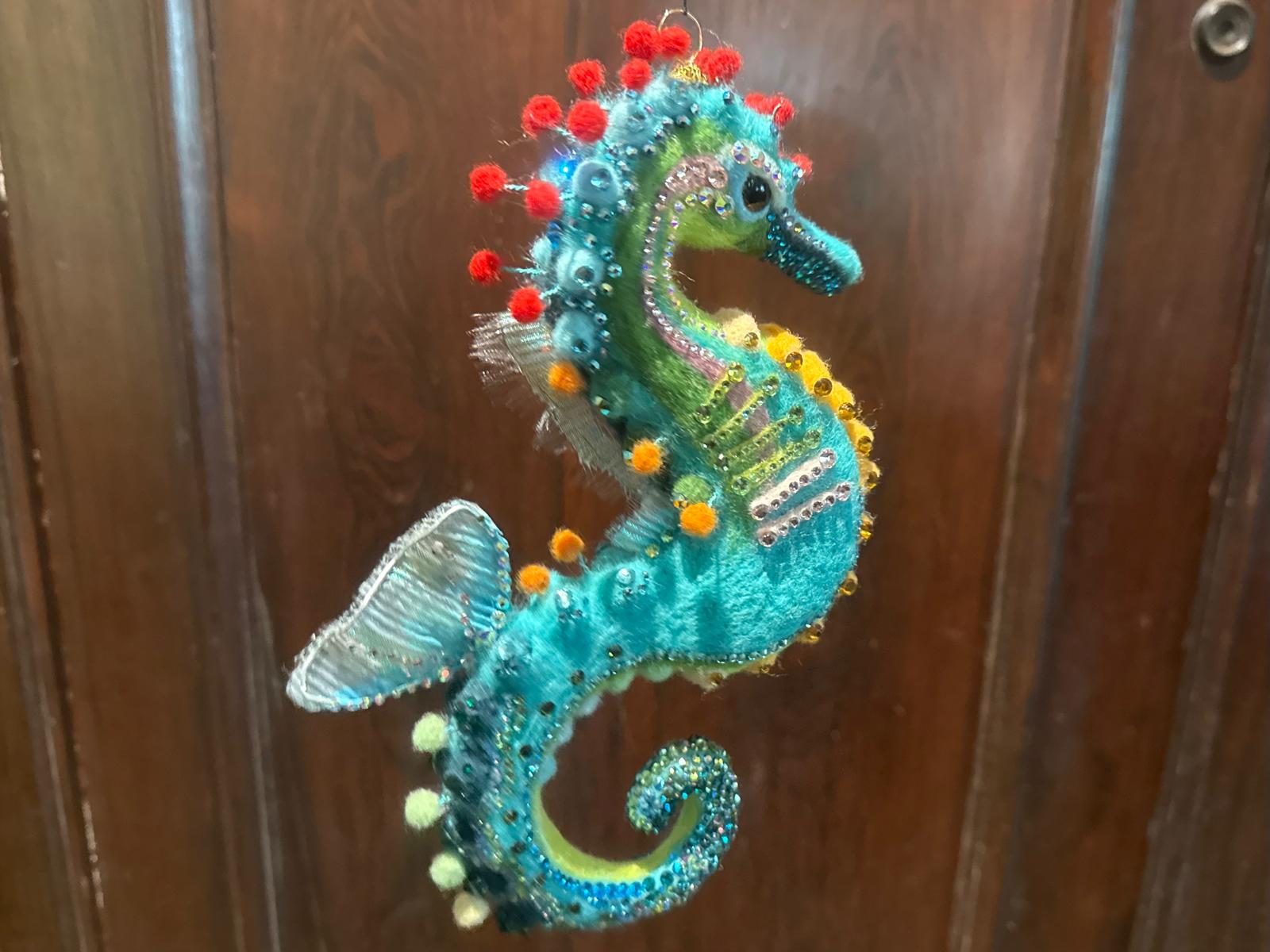 Jewel of the Deep: Enchanted Reef Seahorse